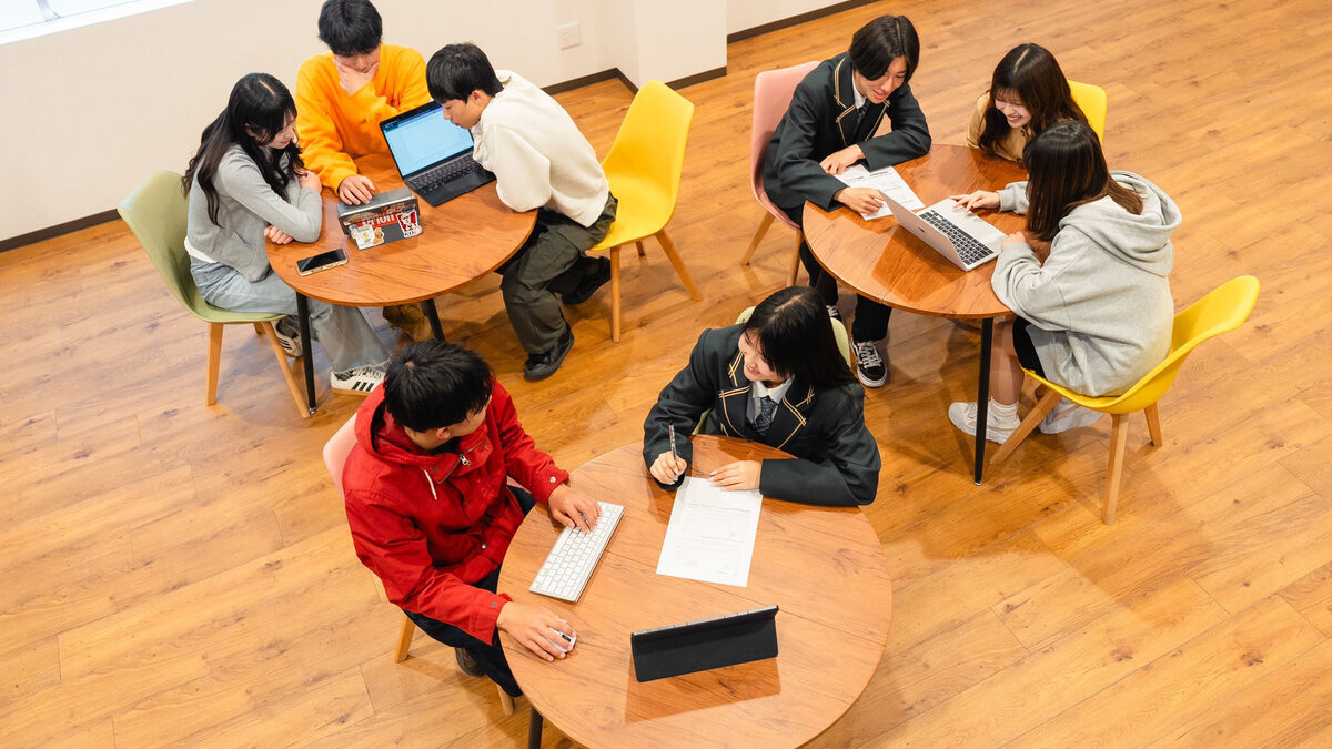 AO-LABOで対策に取り組んだ青楓館の生徒たち